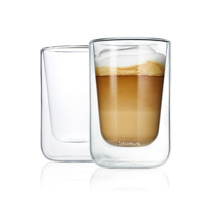 Nero Set Cappuccino / Tea Glasses (Set of 4)