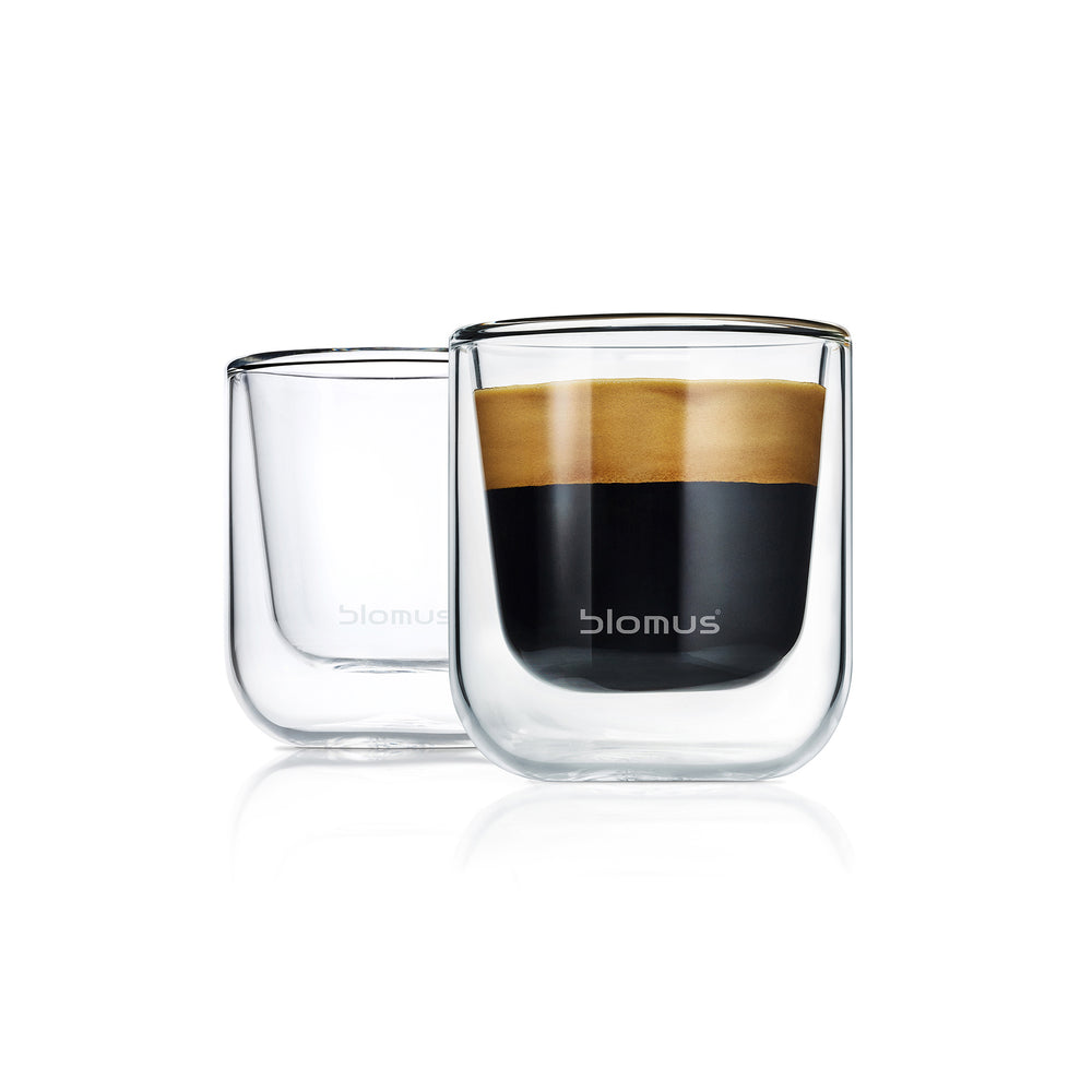 Nero Set Espresso / Tea Glasses (Set of 4)
