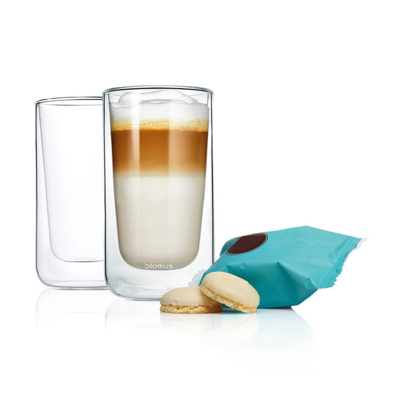 Nero Set Latte Macchiato / Tea Glasses (Set of 4)