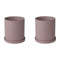 Nona Herb Pot (Set of 2)  option Bark