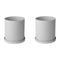 Nona Herb Pot (Set of 2)  option Micro Chip