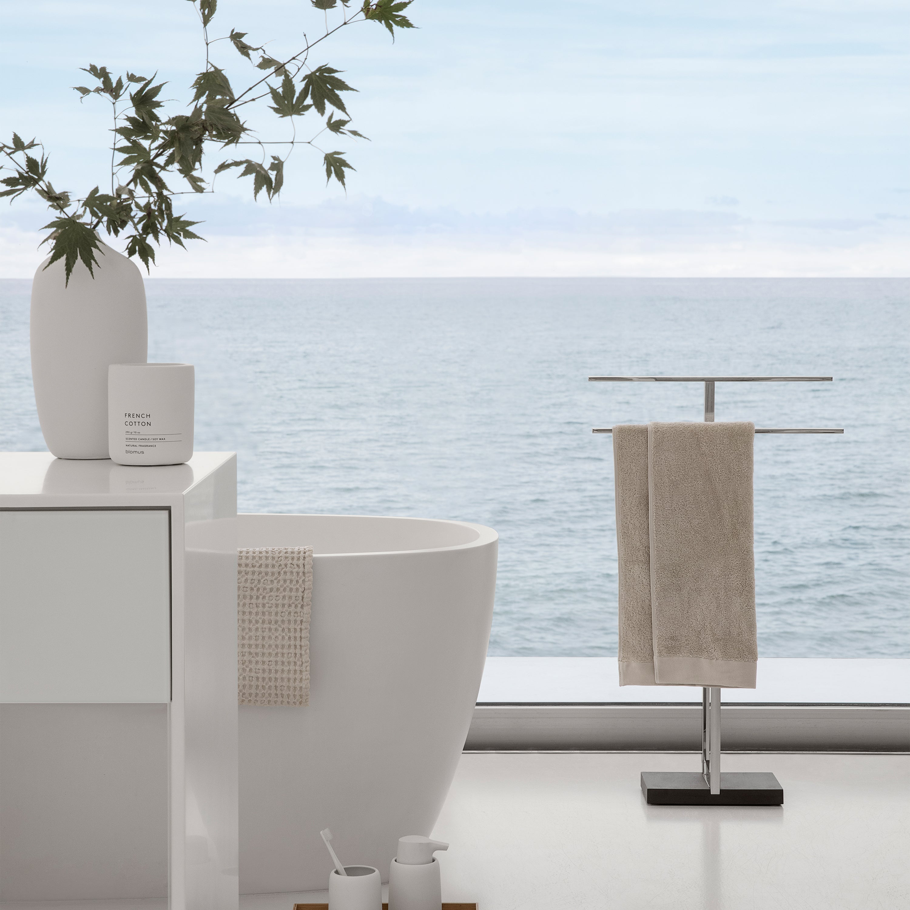 Blomus Riva Terry Hand Towel - Thumbnail 4