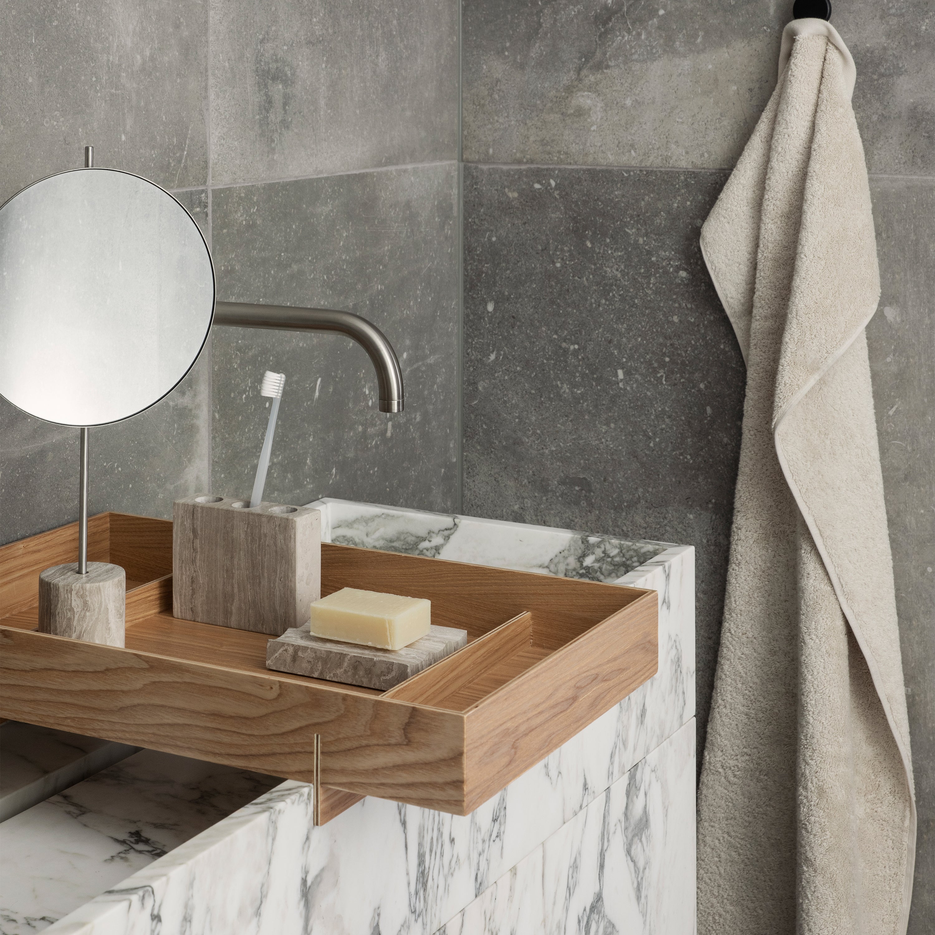 Blomus Riva Terry Hand Towel - Thumbnail 2