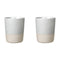 Sablo Ceramic Thermo Mug (Set of 2)  option Cloud