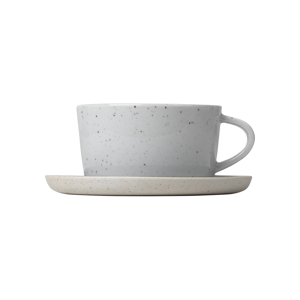 Sablo Tea Cups & Saucers (Set of 4)