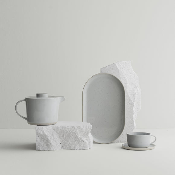Sablo Tea Cups & Saucers (Set of 4)