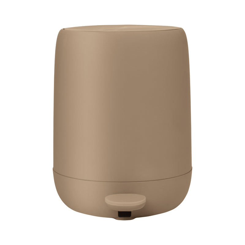 thumbnail image 2 of Blomus Sono Pedal Bin Wastepaper Basket, Moonbeam Cream - 69169 2 of 10