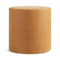 Bumper Small Ottoman  option Camel Leather
