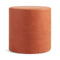 Bumper Small Ottoman  option Terracotta Leather