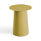 Circula Side Table  option Ochre