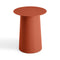 Circula Side Table  option Tomato