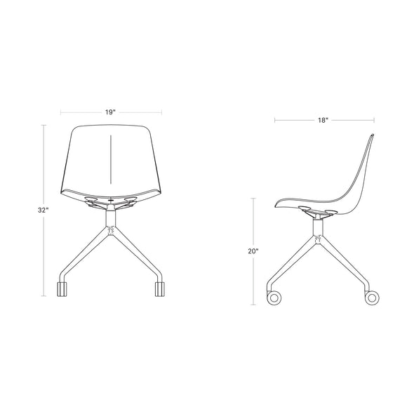 Clean Cut Task Chair
