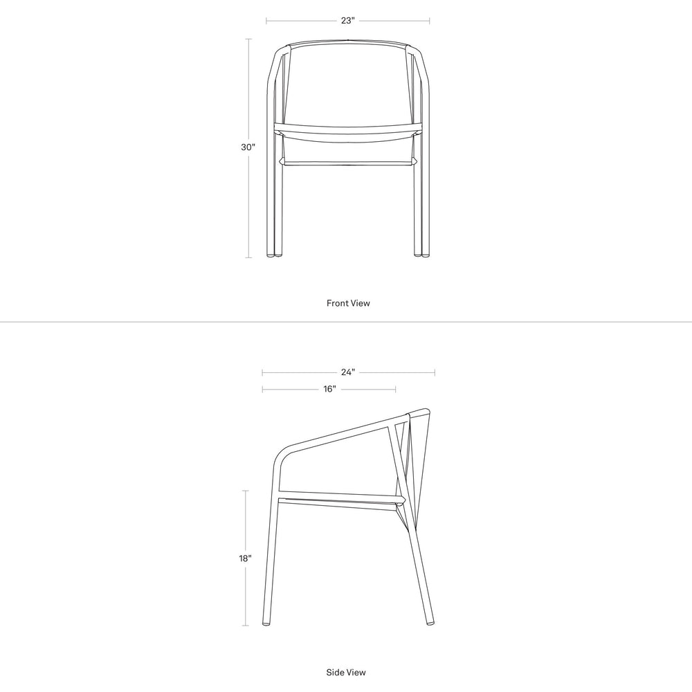 Lookout Outdoor Dining Chair