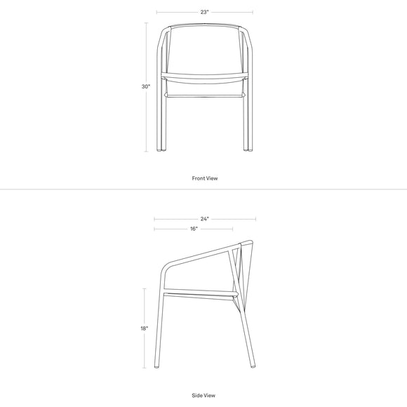 Lookout Outdoor Dining Chair