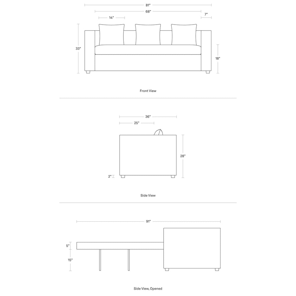 Mono Sleeper Sofa