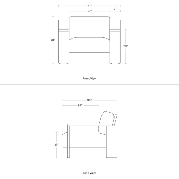Ridge Outdoor Lounge Chair