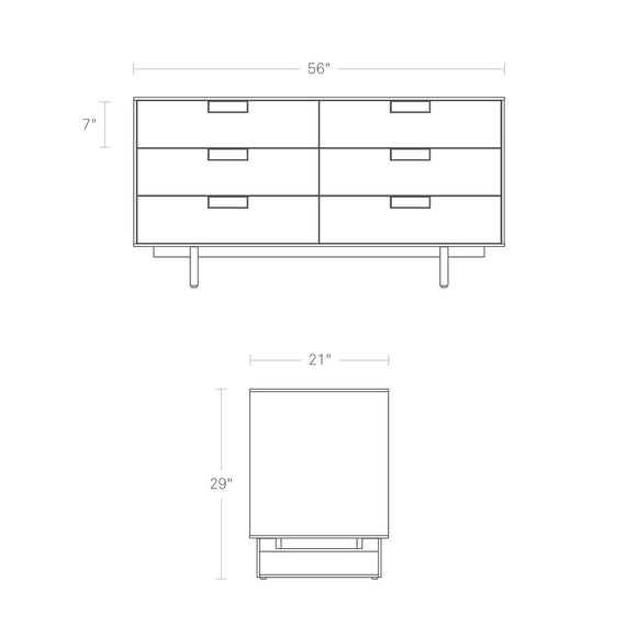 Blu Dot Series 11 6 Drawer Dresser 2Modern