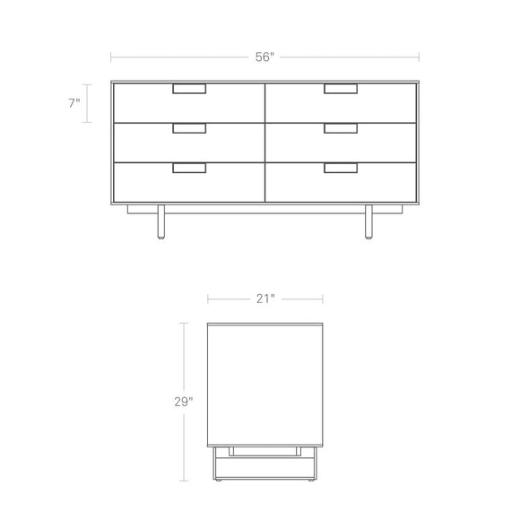 Series 11 6 Drawer Dresser