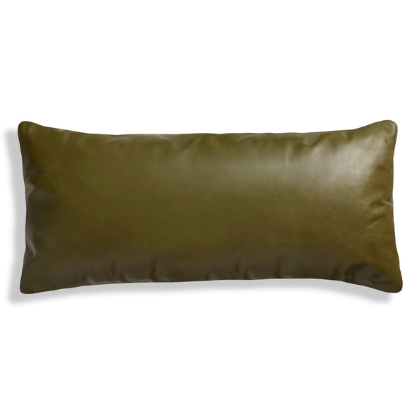 Signal Rectangle Leather Pillow