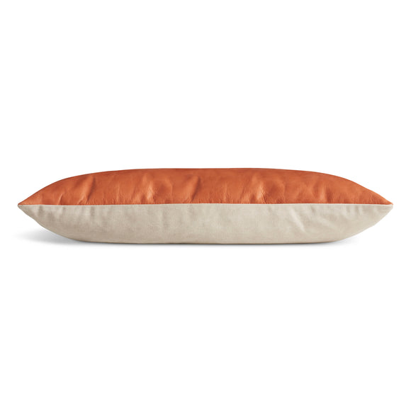 Signal Rectangle Leather Pillow