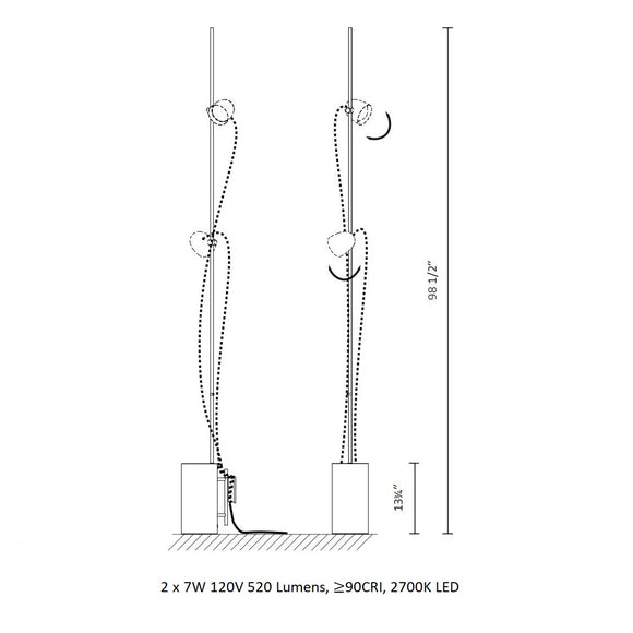 Speers Outdoor Floor Lamp