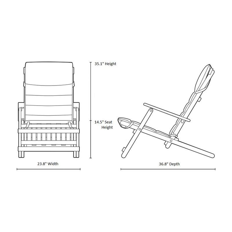 BM5568 Outdoor Deck Chair