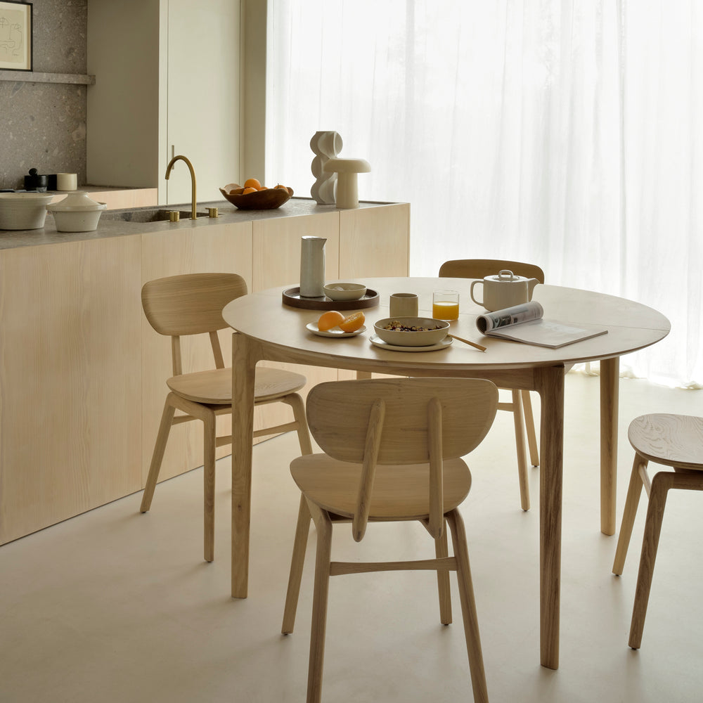 Bok Round Extendable Dining Table