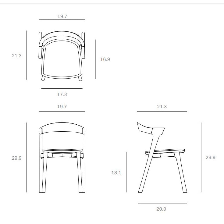 Bok Upholstered Dining Chair