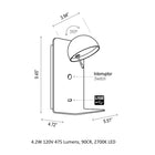 Beddy A/02 Wall Light