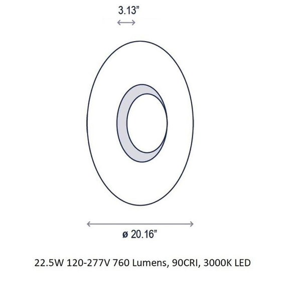 Big Bang Wall Light