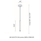 Candle Single Pendant Light