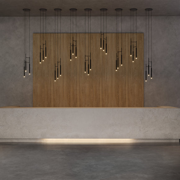 Candle Triple Pendant Light