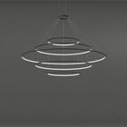 Circular Five Ring Pendant Light