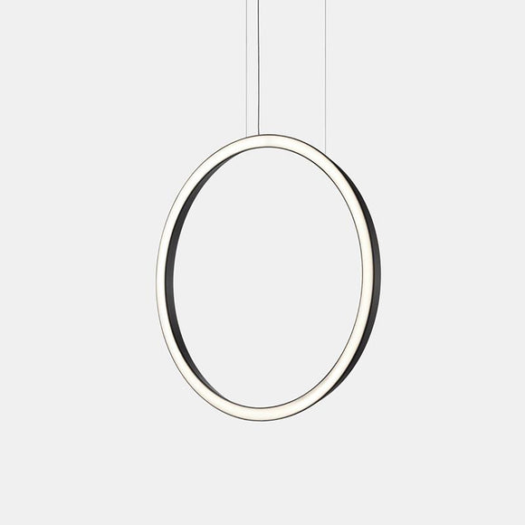 Circular Vertical One Ring Pendant Light