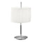 Danona Table Lamp  option Satin Nickel