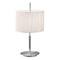 Danona Table Lamp  option Cream Translucent Ribbon