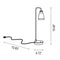 Drip Table Lamp  option Proxy Dimmer Switch
