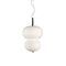 Ilargi Double Pendant Light  option Dark Wood