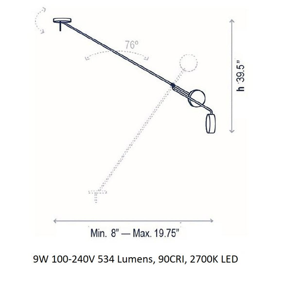 Invisible A/03 Wall Light
