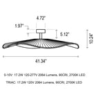 Mediterrania Semi Flush Mount
