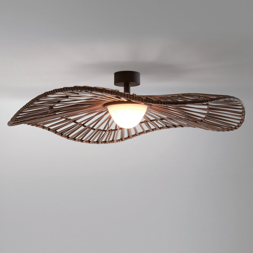 Mediterrania Outdoor LED Semi Flush Mount