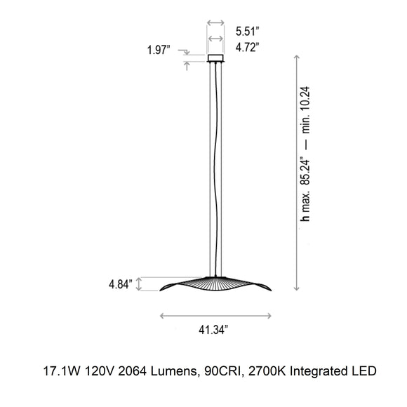 Mediterrania Outdoor LED Pendant Light