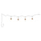 Nans Catenary Outdoor LED String Pendant Lights  option Brown