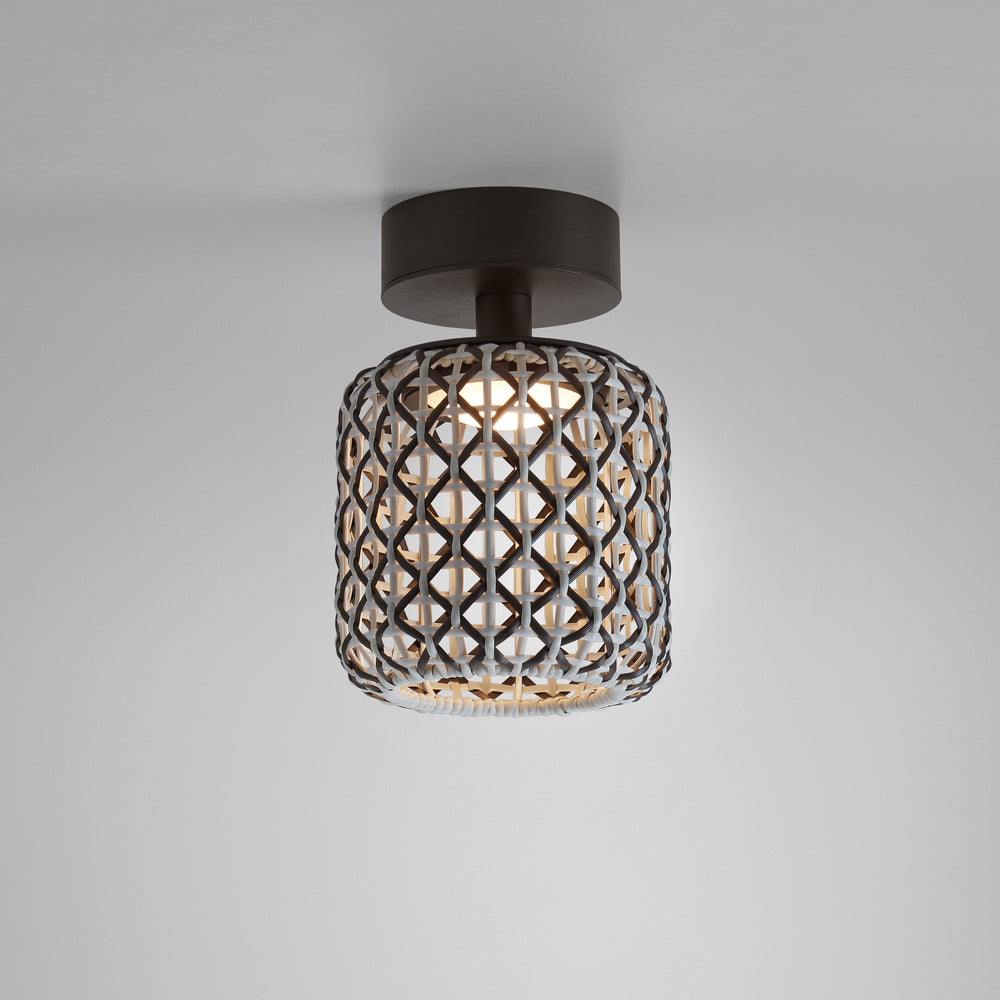 Nans Outdoor LED Semi Flush Mount