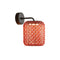Nans Outdoor LED Wall Sconce  option Red