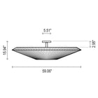 Siam 150 Flush Mount