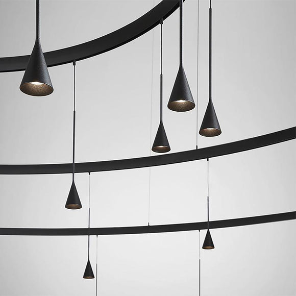 その他 BELL Bover Skybell Circle Multi Light Pendant Light - 2Modern