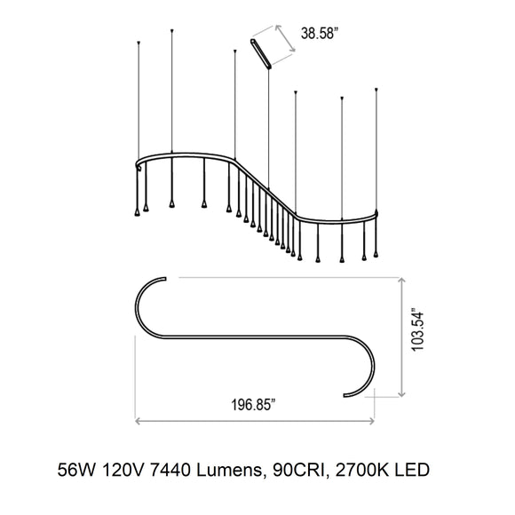 Skybell Modular Multi Light Pendant Light