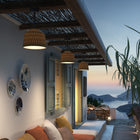 Soft Outdoor Semi Flush Mount