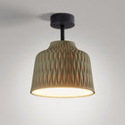 Soft Outdoor Semi Flush Mount